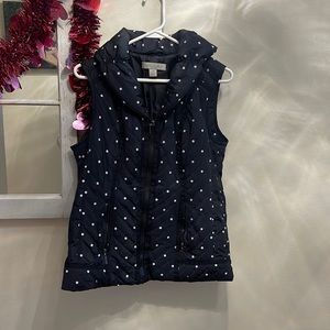 Women’s polkadot zip fast